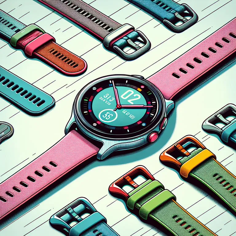 갤럭시핏3 카카오톡 알림 설정 시계줄 교체