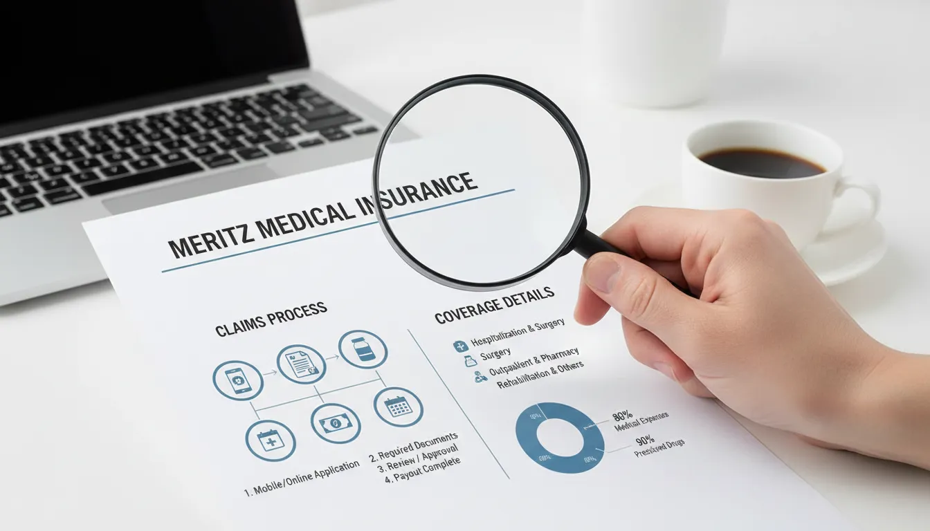 메리츠 실비보험 청구 방법과 보장 내용 한눈에 정리